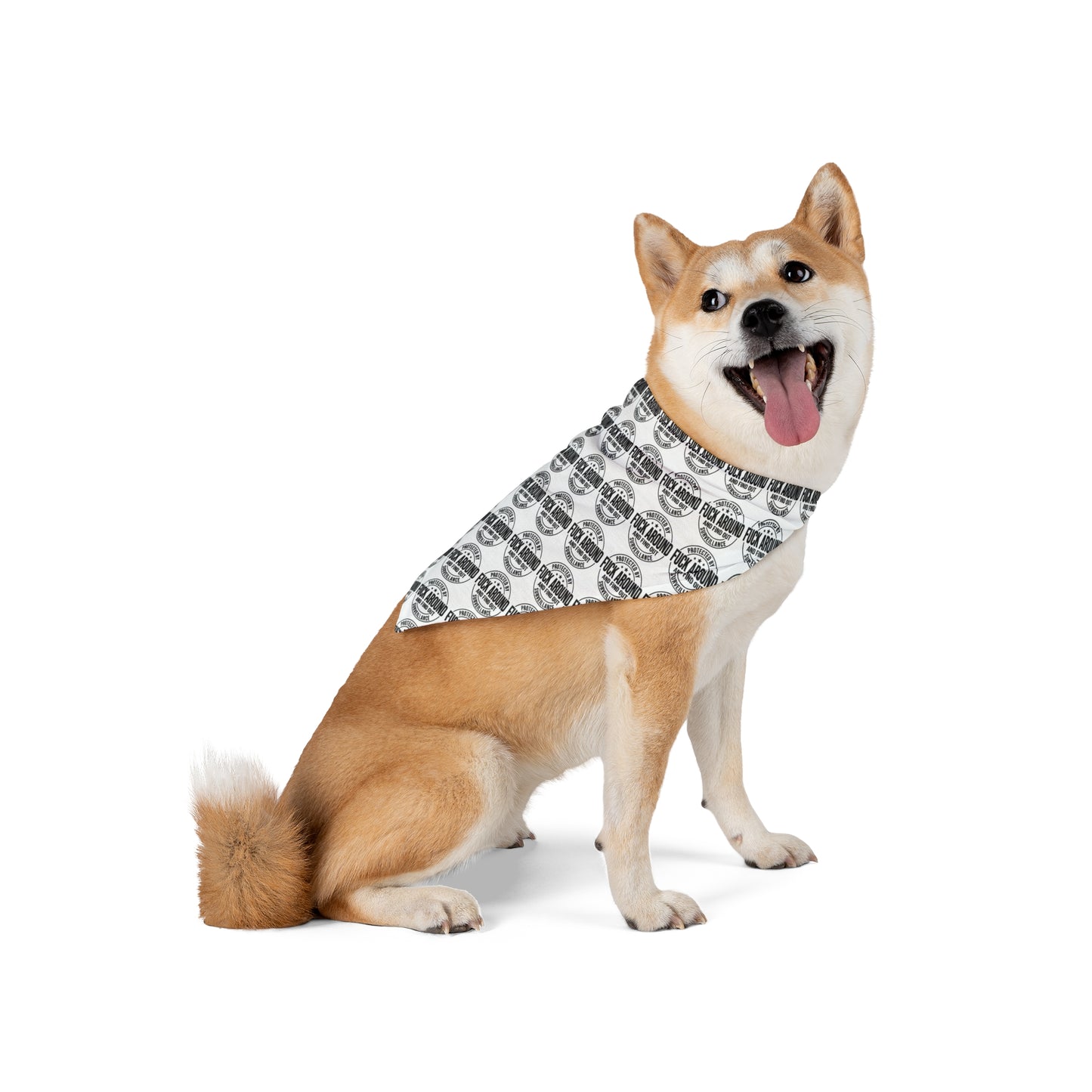 FAAFO Surveillance Pet Bandana