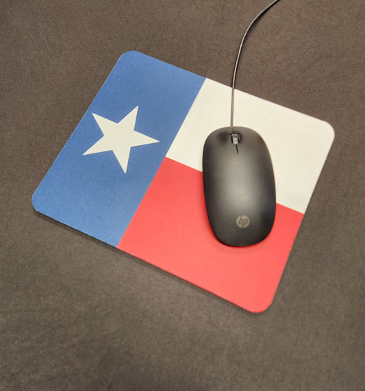 Mouse Pad, Patriotic (Texas Flag)