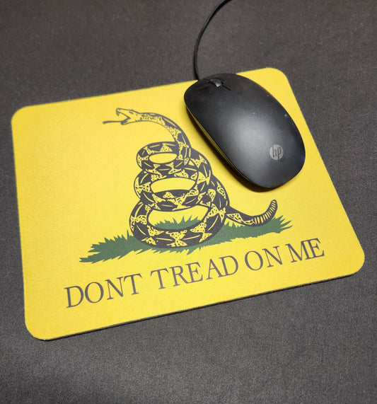 Mouse Pad, Patriotic (Gadsden Flag)