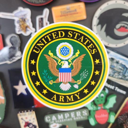 Sticker: Patriotic (United States Army Logo Sticker, Military Sticker)