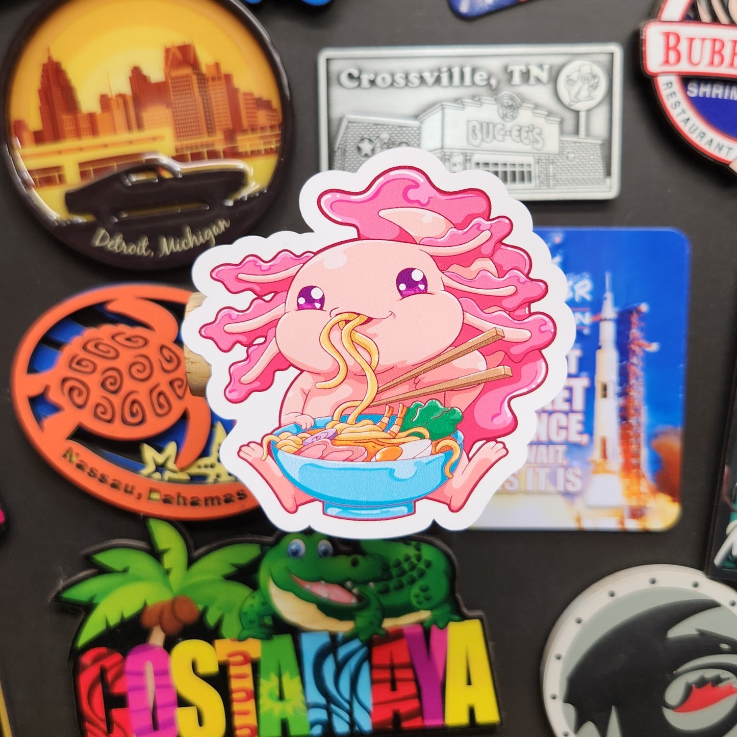 Sticker: Adorable (Ramen Axolotl V1)