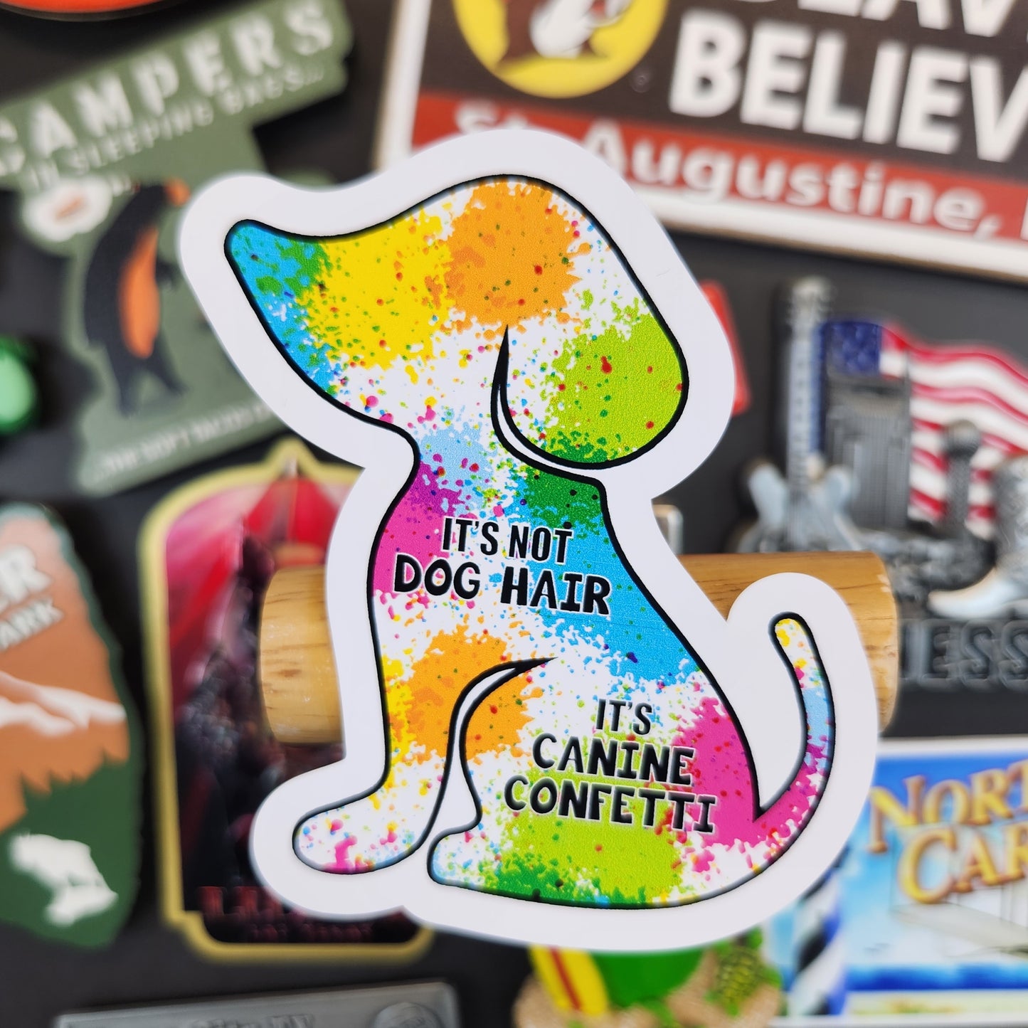 Sticker: Adorable (Canine Confetti)