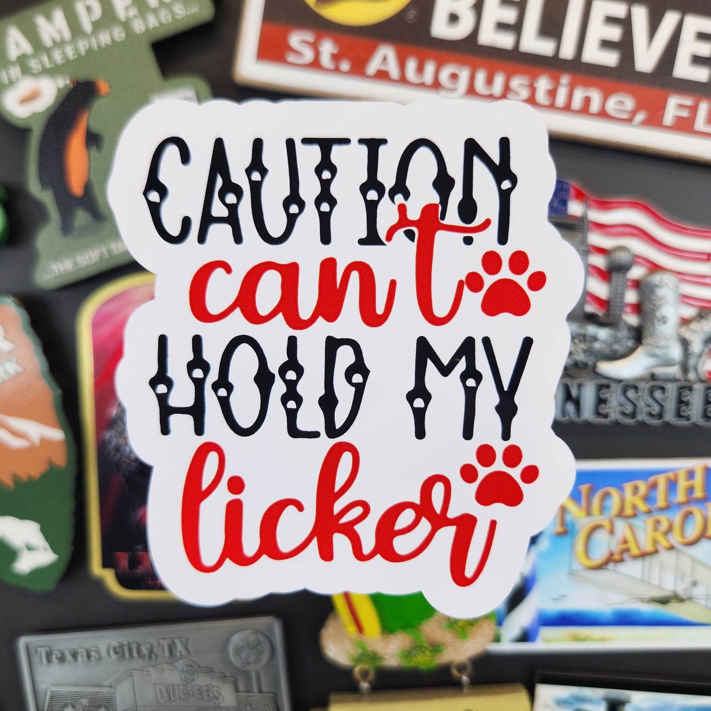 Sticker: Adorable (Cant Hold My Licker)