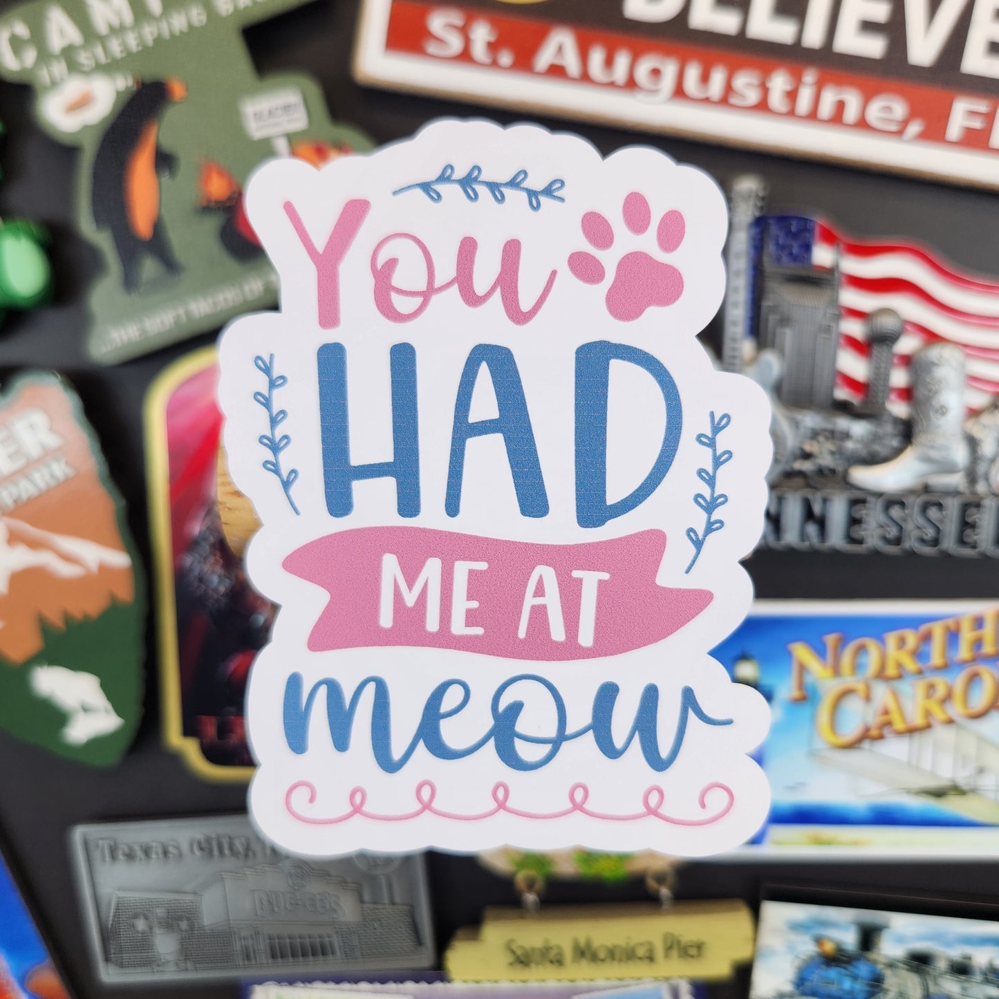 Sticker: Adorable (You had me at Meow)