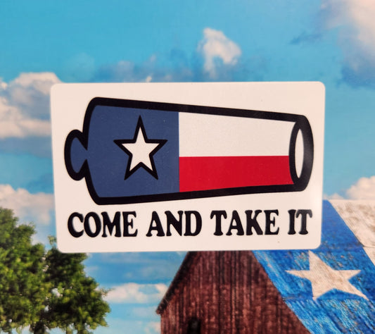 Magnet: Patriotic (Come and Take It, Gonzales Flag, Texas Cannon)
