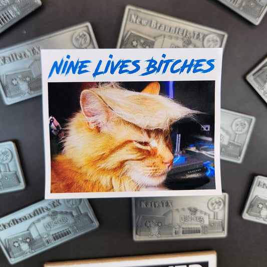 Stickers: Patriotic (Nine Lives Bitches)