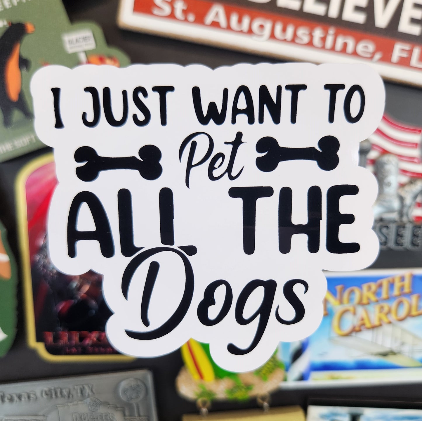 Sticker: Adorable (Want to Pet all the Dogs)