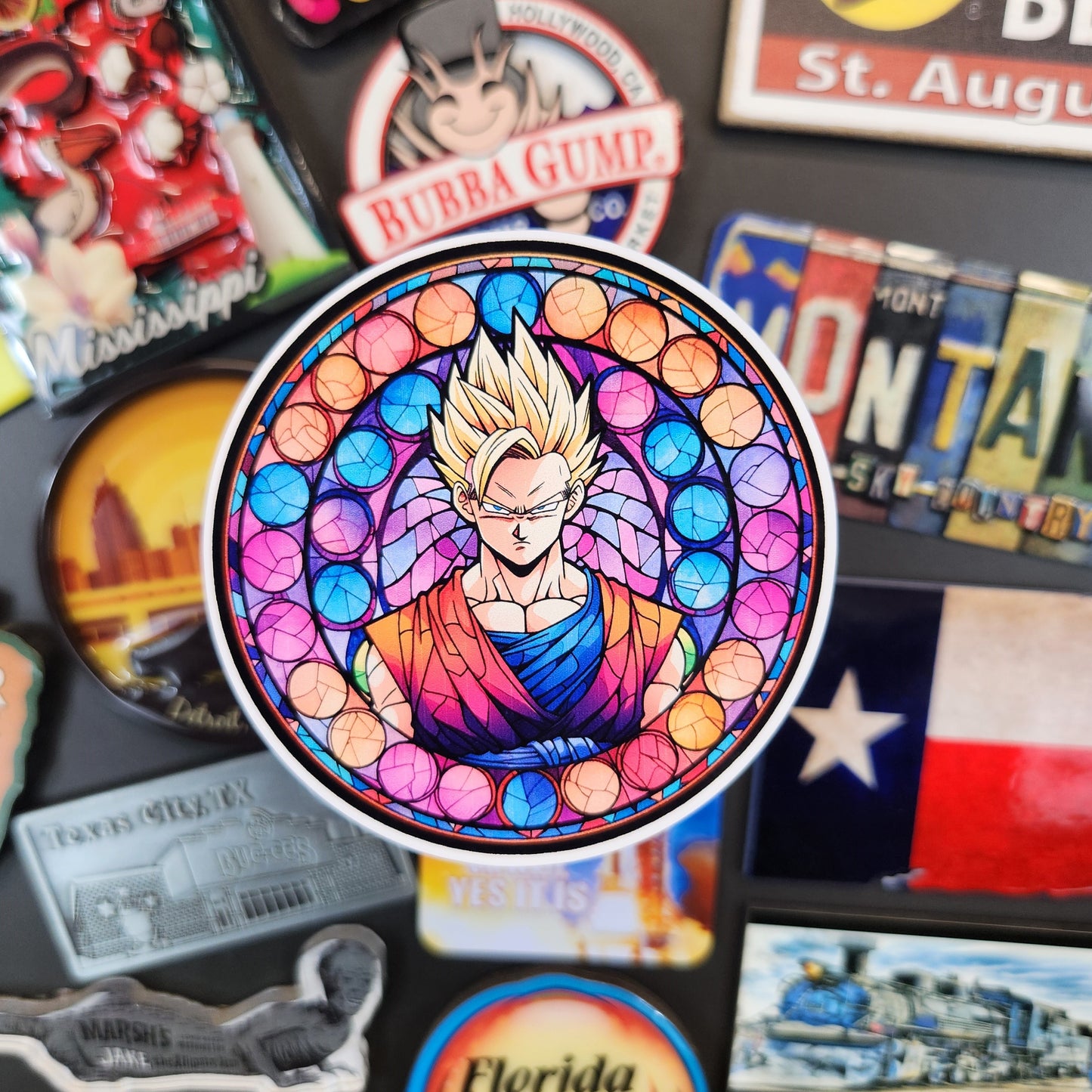 Sticker: Mosaic Anime (DBZ, Gohan)