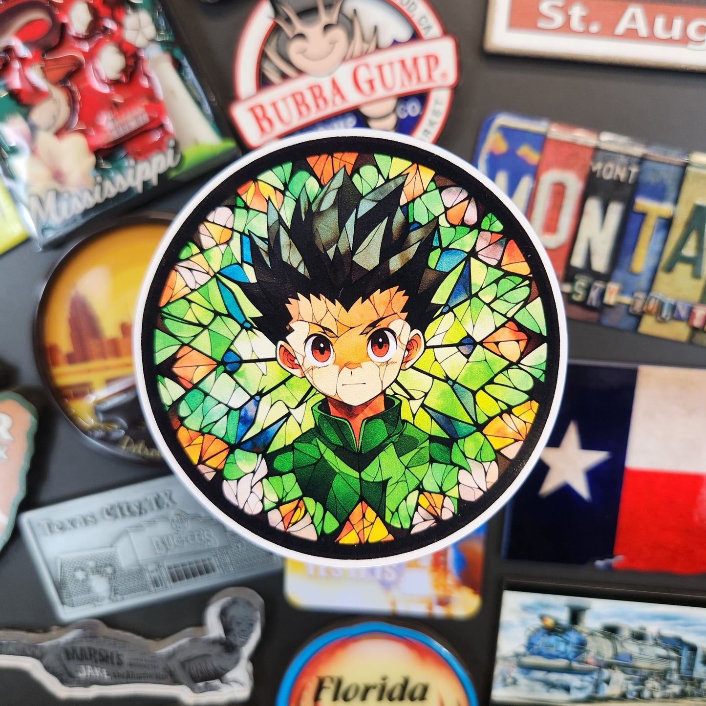 Sticker: Mosaic Anime (Hunter x Hunter, Gon)