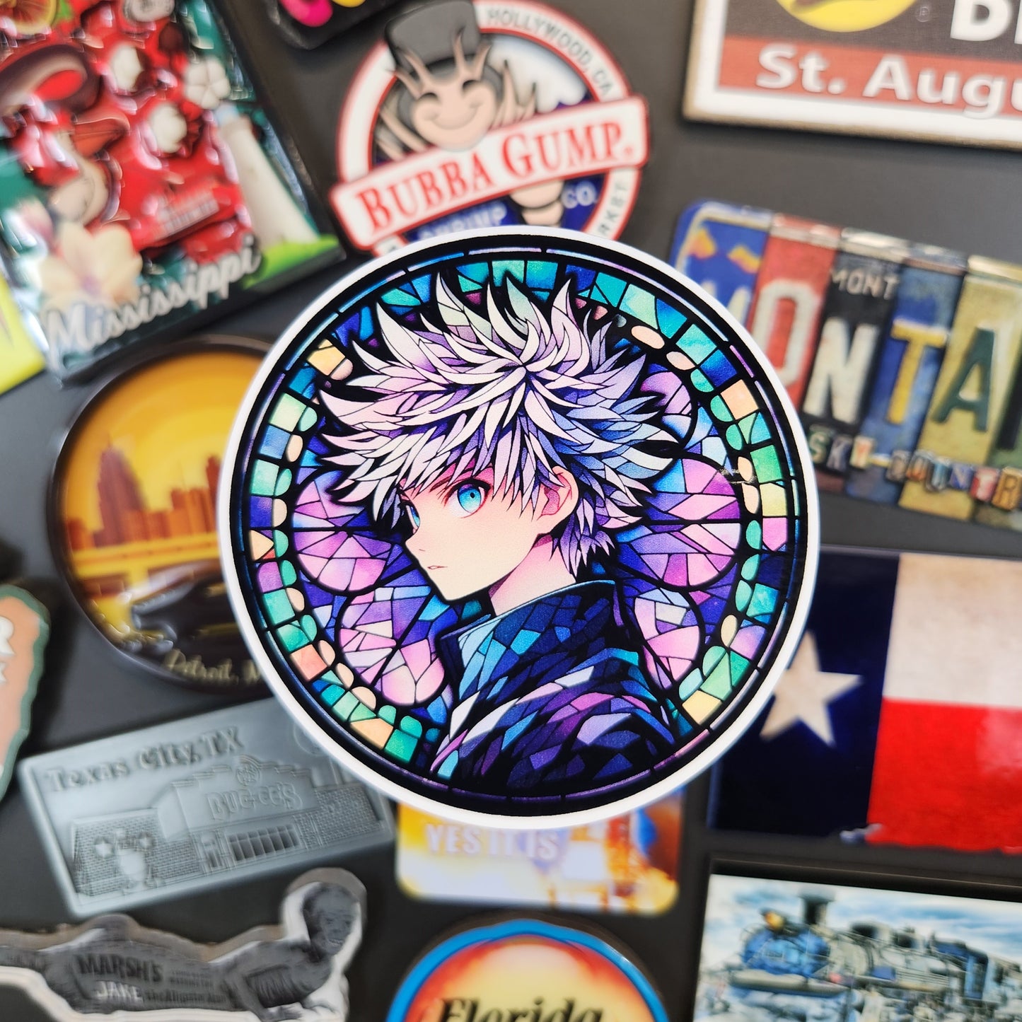 Sticker: Mosaic Anime (Hunter x Hunter, Killua)