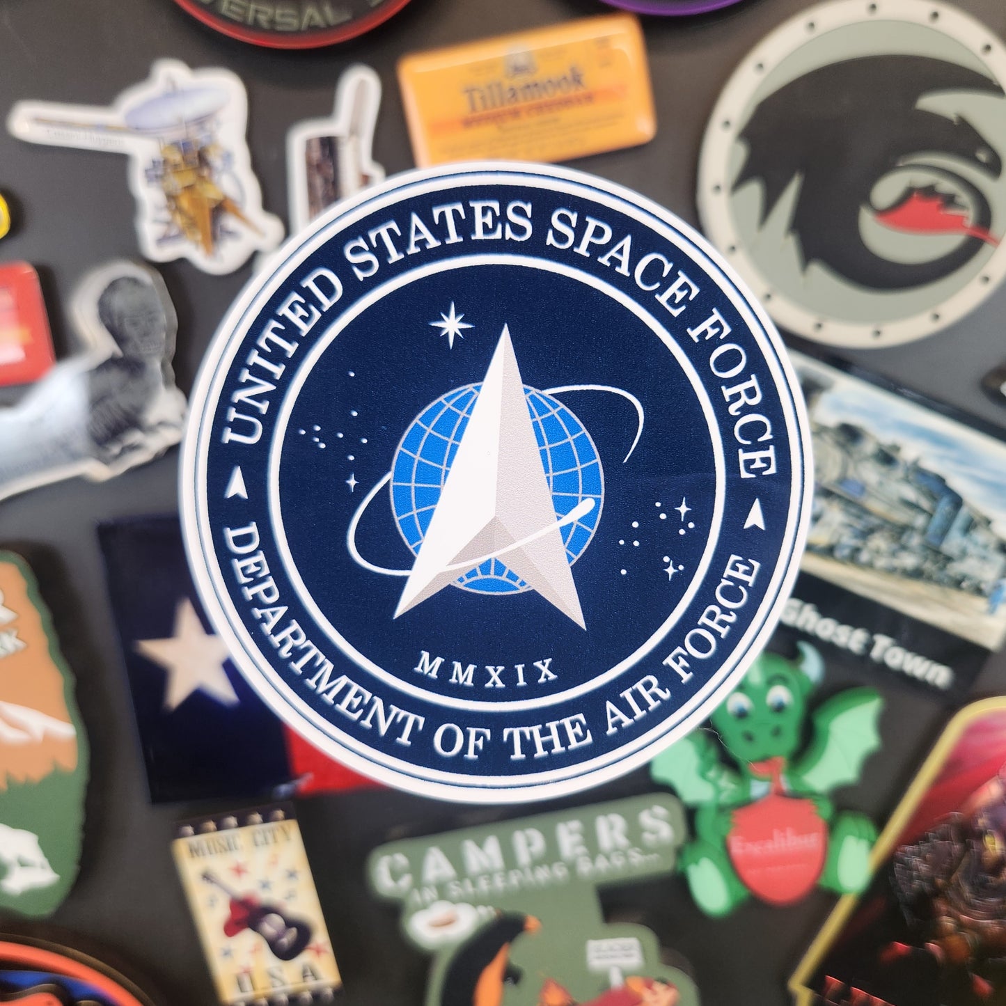 Sticker: Patriotic (United States Space Force Sticker, Military Sticker)