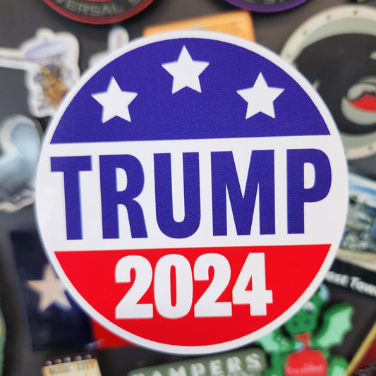 Sticker: Patriotic (Trump Sticker, Trump 2024)