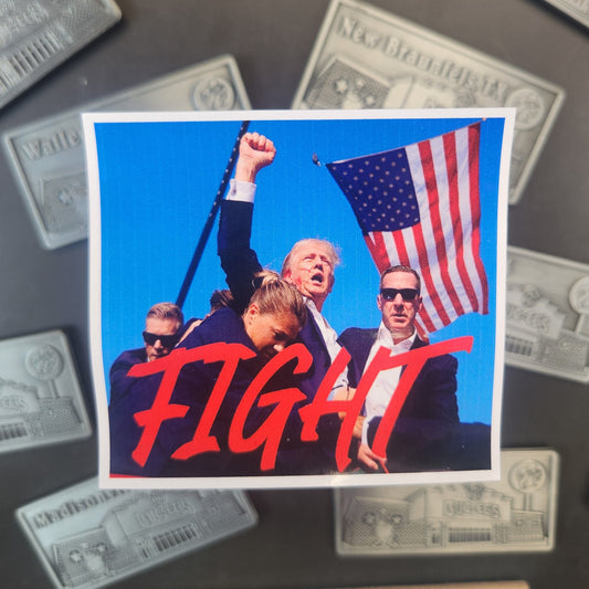 Stickers: Patriotic (Trump Fight)